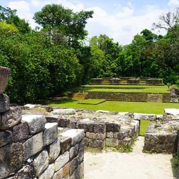 Temple ruins at Quirigua